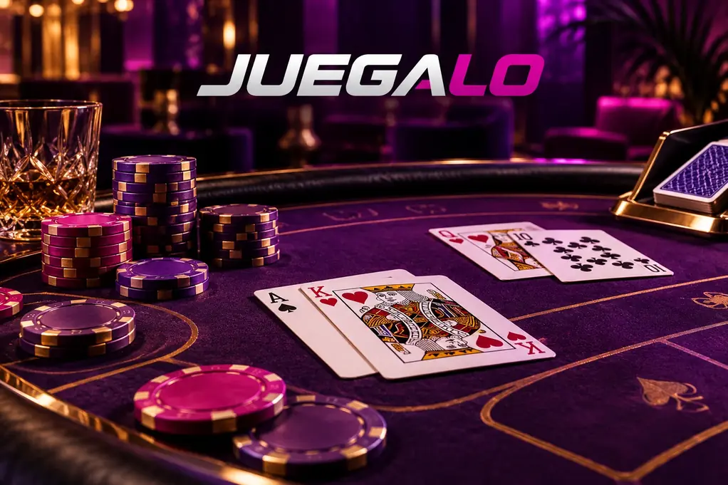 Ilustración: blackjack en Juegalo